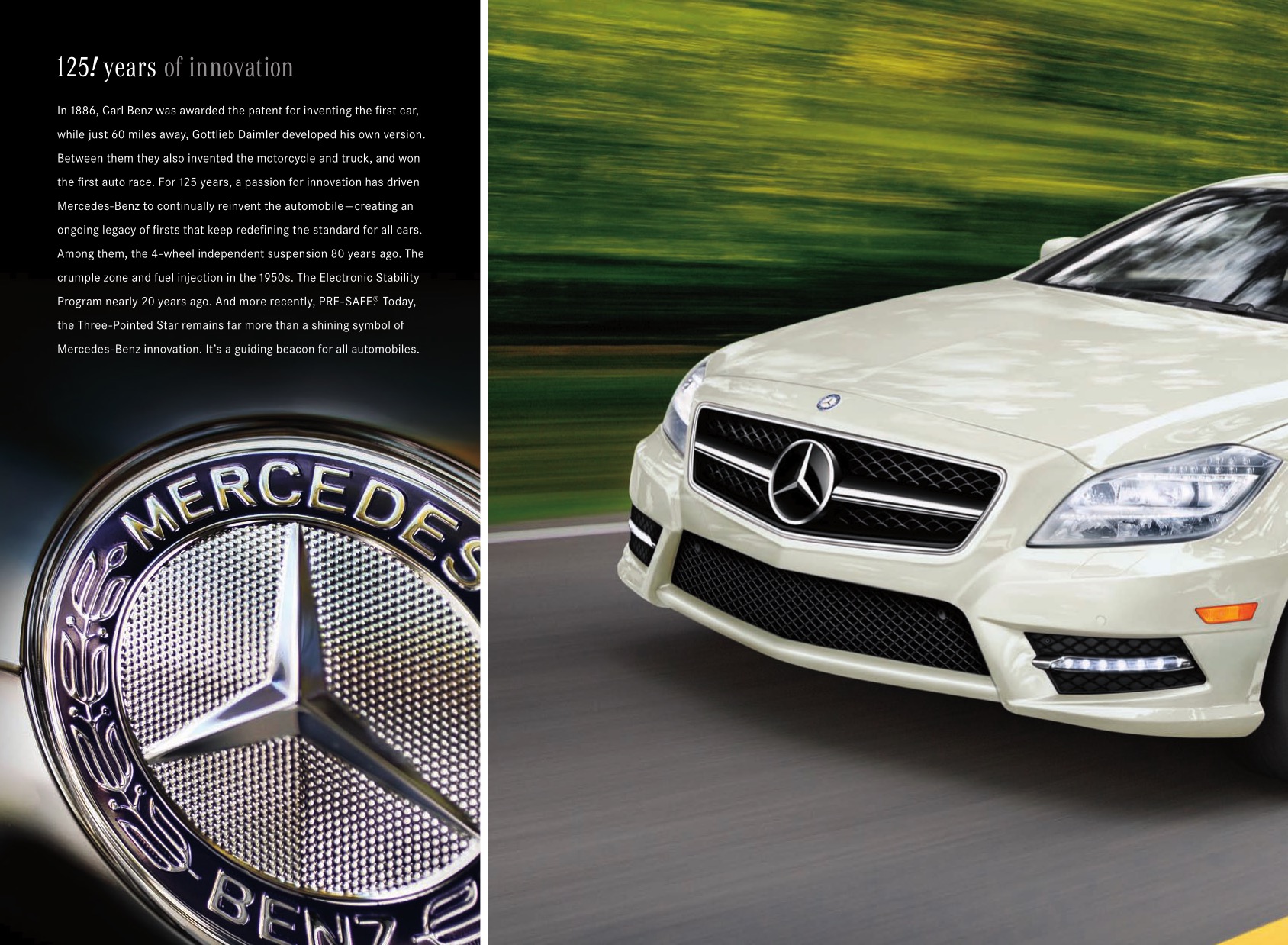 2012 Mercedes-Benz CLS-Class Brochure Page 6